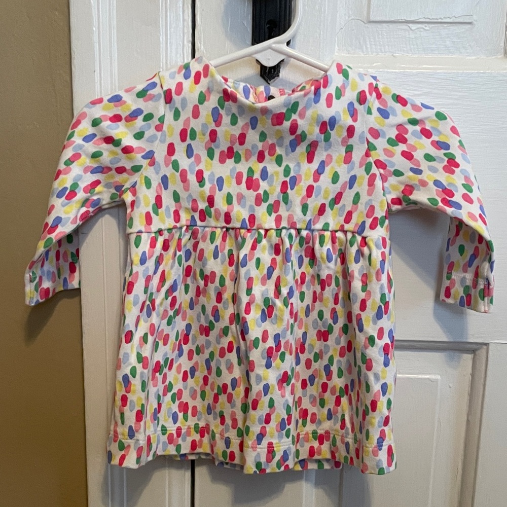 Joules Colorful Polka Dot Kids Dress